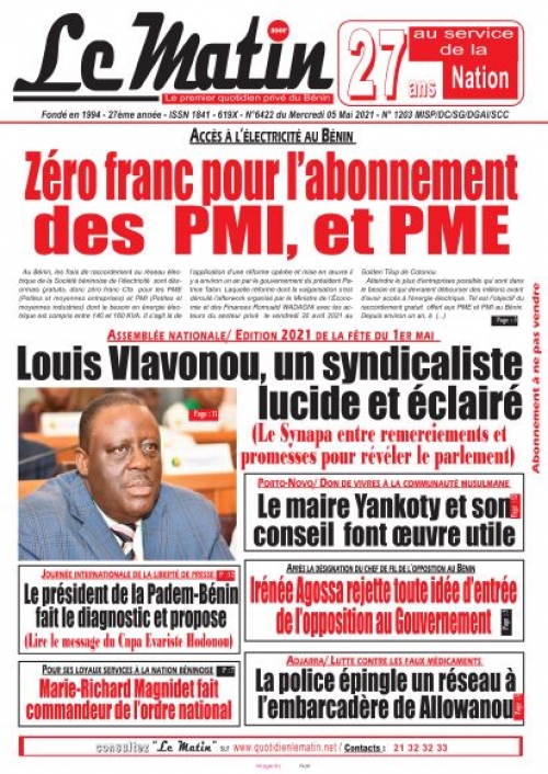 Accès à l’électricité au Bénin: Zéro franc pour l’abonnement des  PMI, et PME  