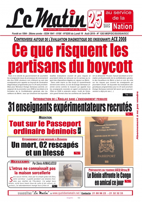 Ce risquent les partisans du boycott  