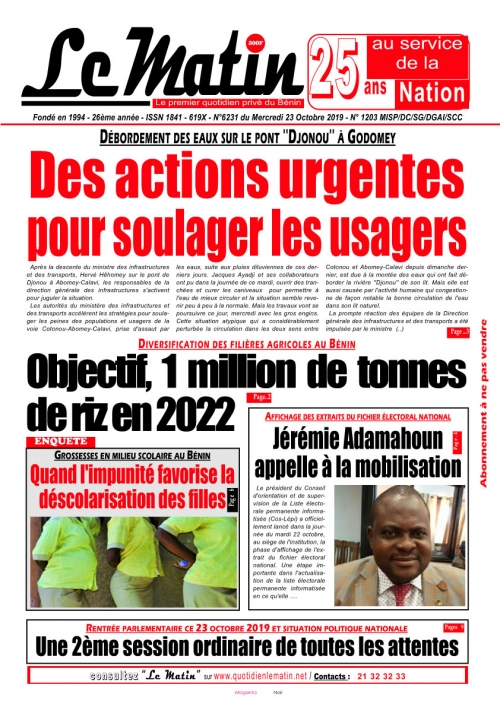 Des actions urgentes pour soulager les usagers