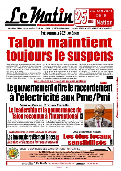 Talon maintient toujours le suspens