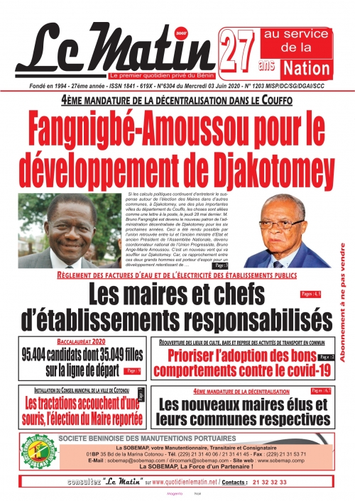 Fangnigbé-Amoussou pour le développement de Djakotomey